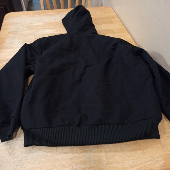 Carhartt Men's Loose Fit Firm Duck Insulated l-Lined Active Jack. Sz large - Picture 10 of 14